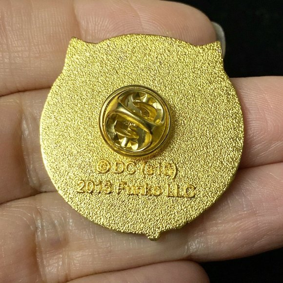 Joker Funko DC Batman Collector Corps Enamel Hat Lapel Pin - Picture 2 of 3